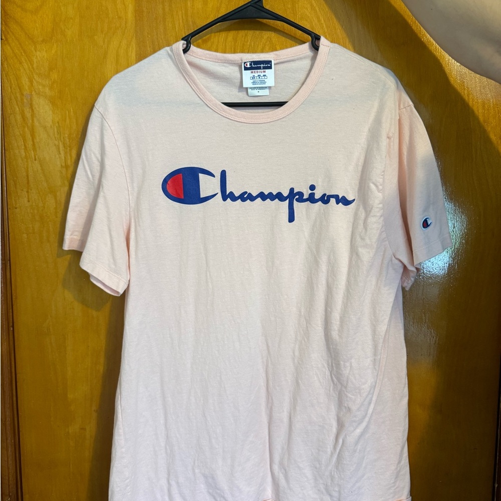 Champion Soft Pink Crewneck T-Shirt